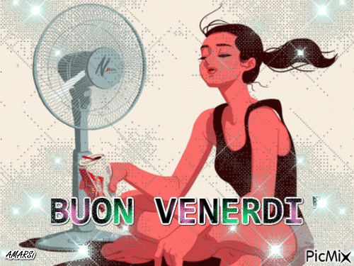 BUON VENERDI' - Bezmaksas animēts GIF