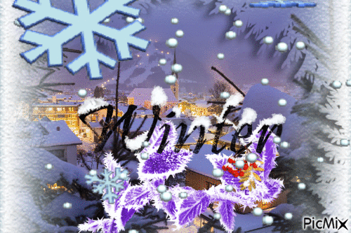 Winter. - Бесплатный анимированный гифка