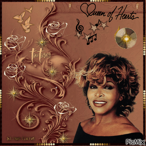 Tribute to Tina Turner 🙏 - Бесплатни анимирани ГИФ