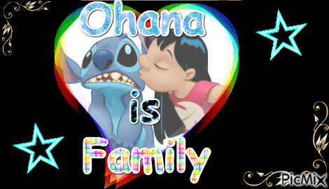 Ohana is family - Ingyenes animált GIF