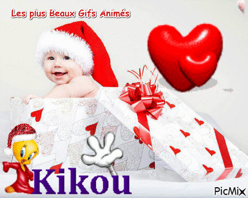 kikou - GIF animado gratis