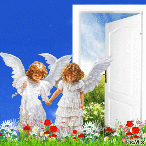 door to heaven - Gratis animeret GIF
