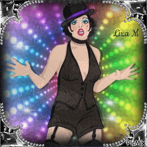 Liza Minnelli 2 - Bezmaksas animēts GIF