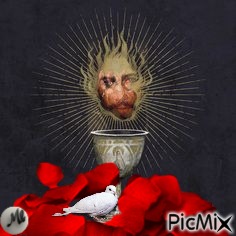 Corazón de Cristo - ücretsiz png