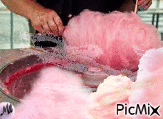 Algodón rosado - Δωρεάν κινούμενο GIF