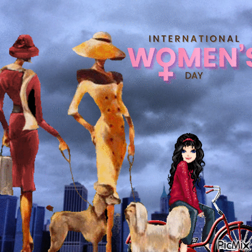 International women s day - Gratis geanimeerde GIF