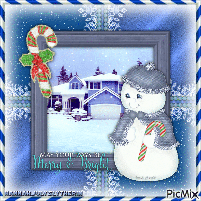{May your Days be Merry & Bright} - Nemokamas animacinis gif