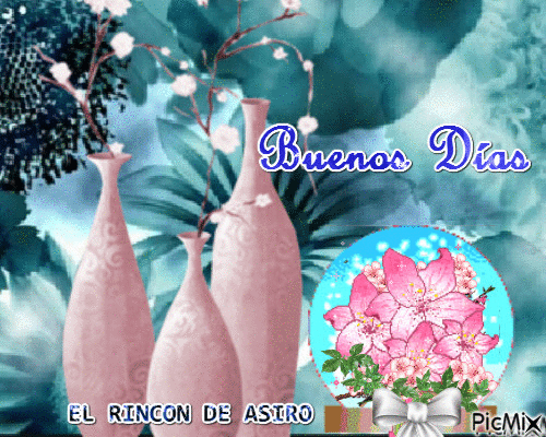 BUENOS DIAS - Zdarma animovaný GIF