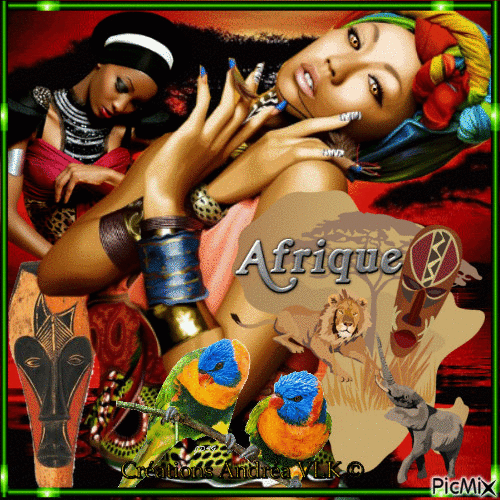 AFRIQUE - Darmowy animowany GIF