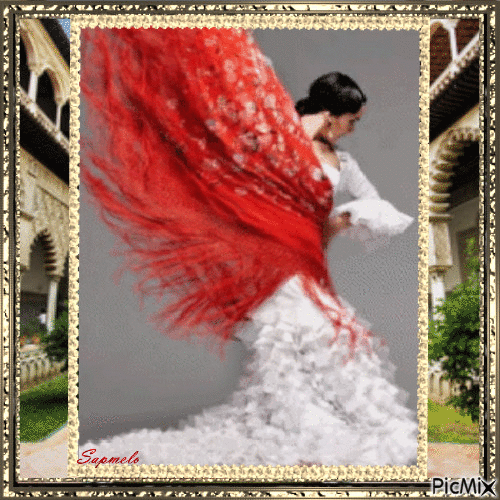 Flamenco - Sevilha - GIF animate gratis