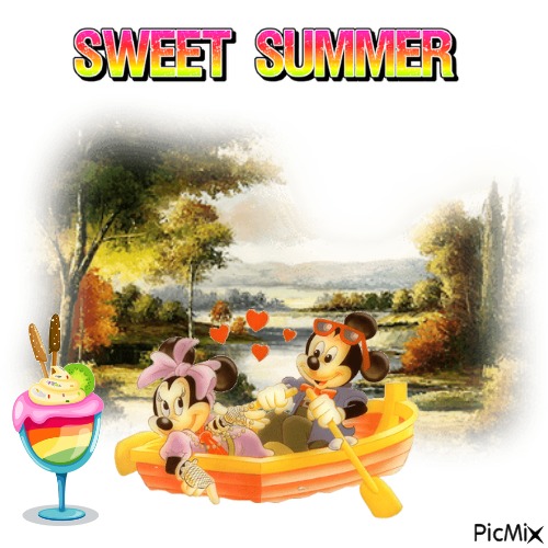 Sweet An Crazy Summer - darmowe png