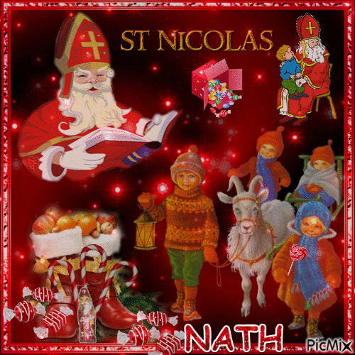 SAINT NICOLAS - 無料のアニメーション GIF