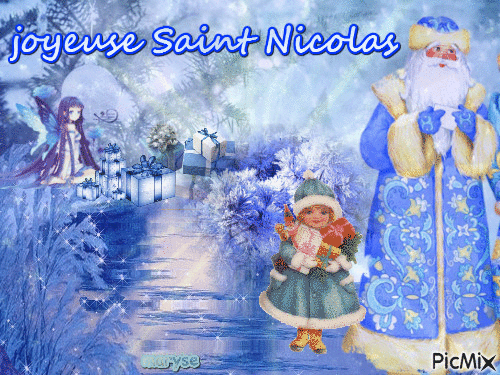 Saint Nicolas - Gratis animerad GIF