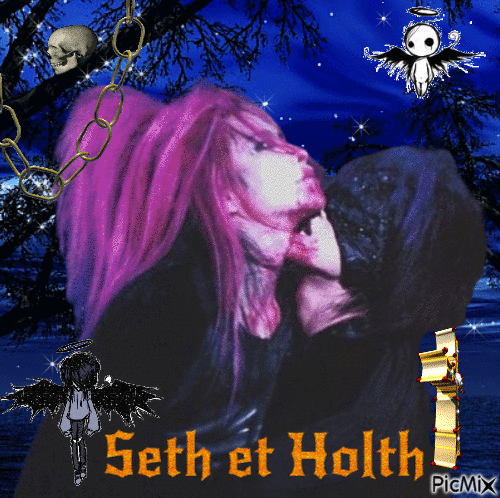 seth et holth - Бесплатный анимированный гифка