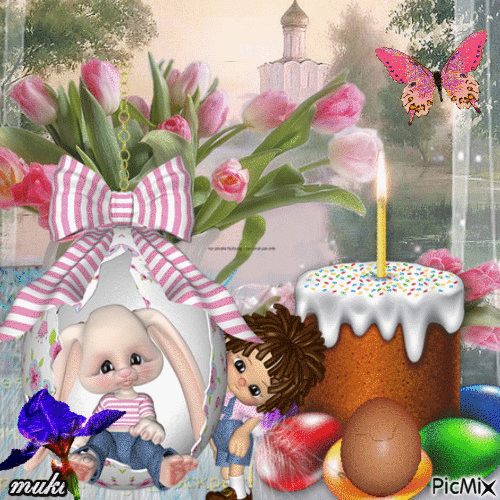 Joyeuses Pâques! - Free animated GIF