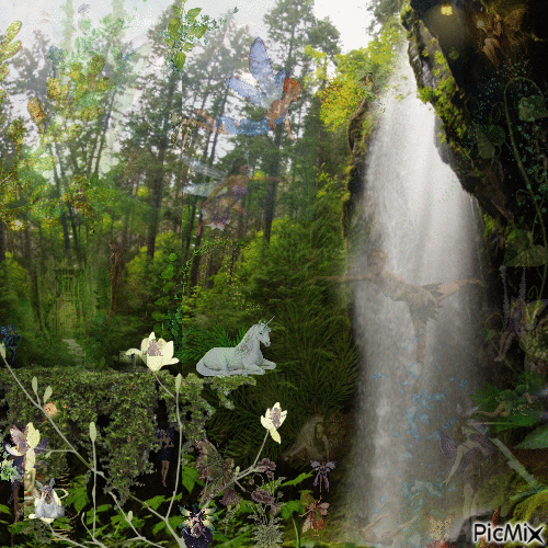 Enchanted Fairies - Nemokamas animacinis gif