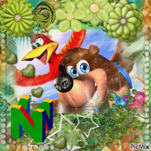Banjo Kazooie | Nintendo - Darmowy animowany GIF
