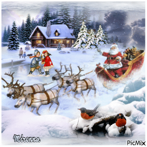 Santa Claus - Безплатен анимиран GIF