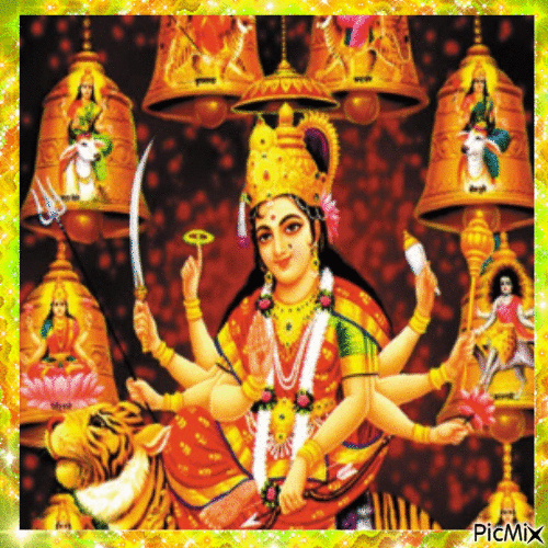 Maa Durga - Gratis animeret GIF
