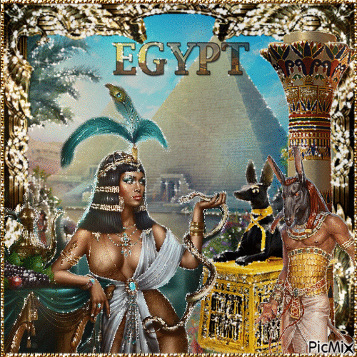 Das alte Ägypten - Δωρεάν κινούμενο GIF