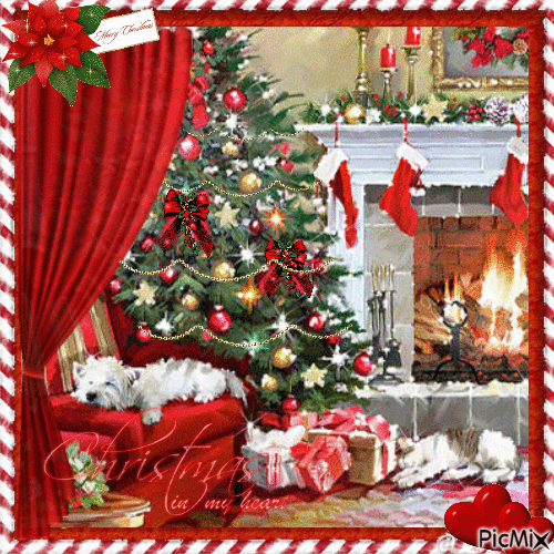 Albero di Natale - Безплатен анимиран GIF