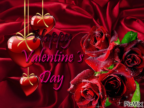 Happy St Valentine Day! - GIF animado gratis