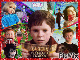 Charlie and the chocolade factory - GIF animado grátis