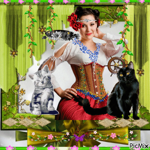 belle femme - Free animated GIF
