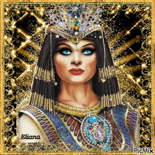 A rainha do Egito! - Zdarma animovaný GIF