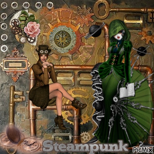 steampunk - png grátis