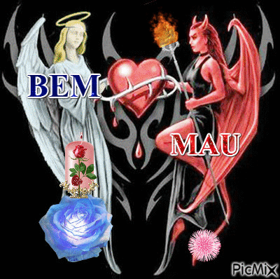 BEM e MAU ! - Бесплатный анимированный гифка