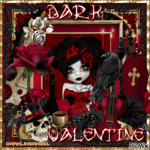 Dark Valentine - Безплатен анимиран GIF