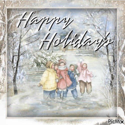 Happy holiday´s - PNG gratuit
