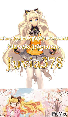 Vocaloid Jubia378 - GIF animé gratuit