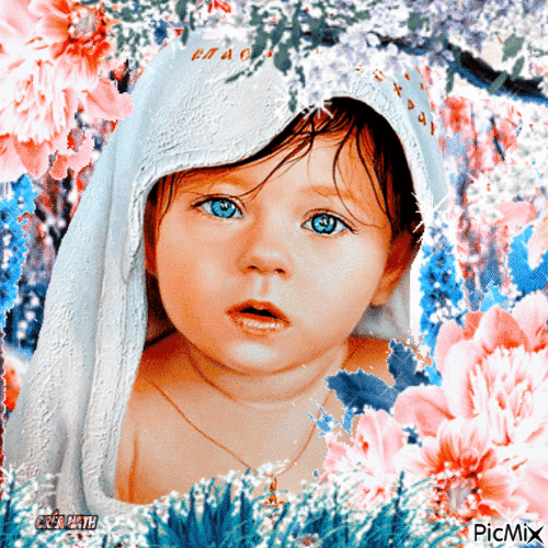 Le beau bébé - Δωρεάν κινούμενο GIF