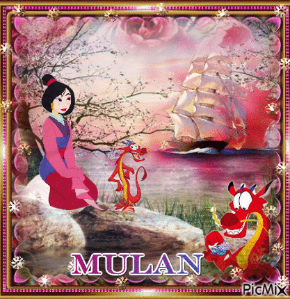 Mulan - Bezmaksas animēts GIF