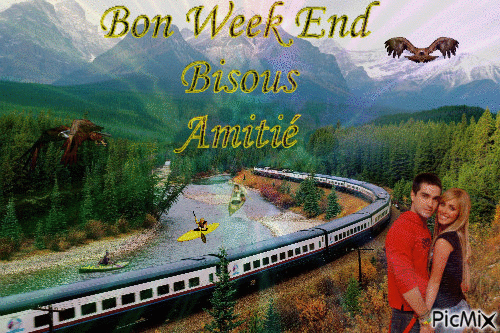 Bon week end 33 2018 - Бесплатный анимированный гифка