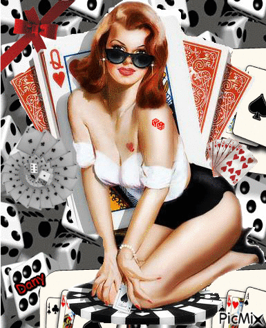 Joeuse de Poker! - GIF animasi gratis
