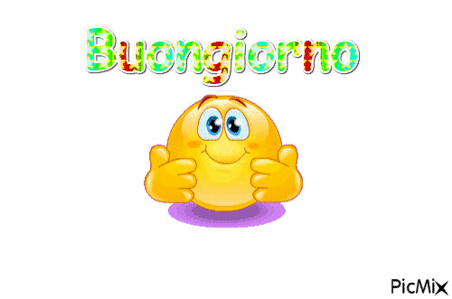 buongiorno - Бесплатный анимированный гифка