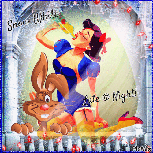 Snow White @ Late Night - Nemokamas animacinis gif