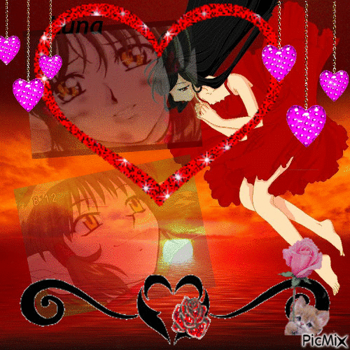 Love DrenXLuna/Hyana - Bezmaksas animēts GIF