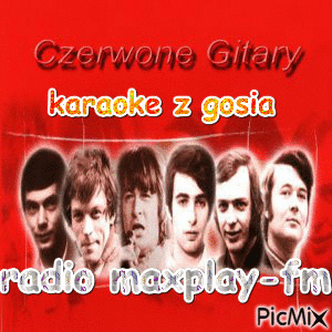 karaoke i gitary - GIF animasi gratis