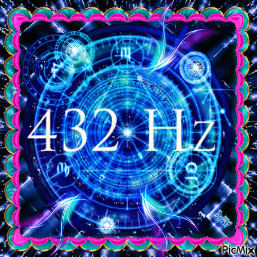 432 Hz - Ilmainen animoitu GIF