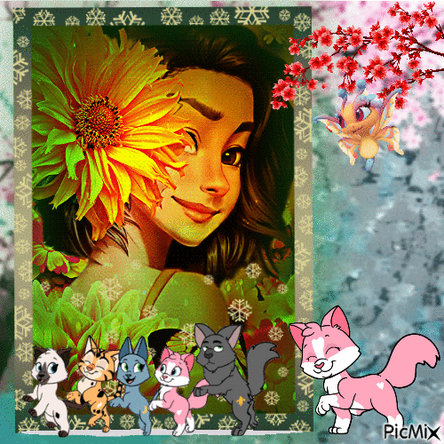 esprit floral - Darmowy animowany GIF