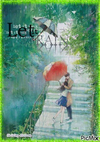 Let it rain - GIF animasi gratis