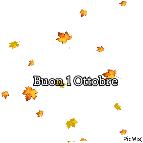 ottobre - Besplatni animirani GIF