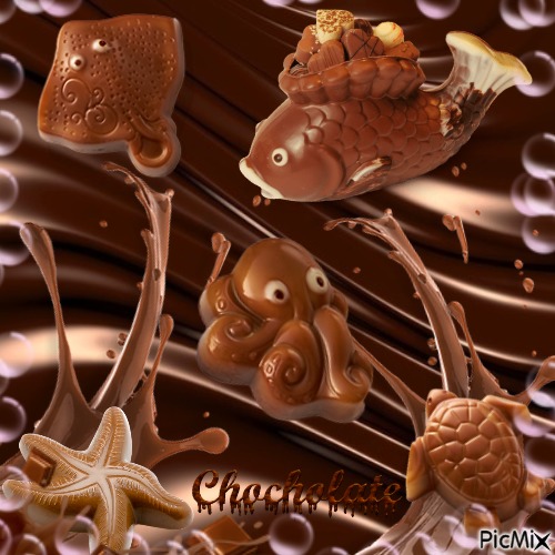 Under The Chocolate Sea - darmowe png