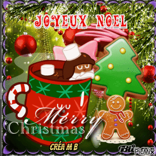 joyeux Noel - GIF animado gratis