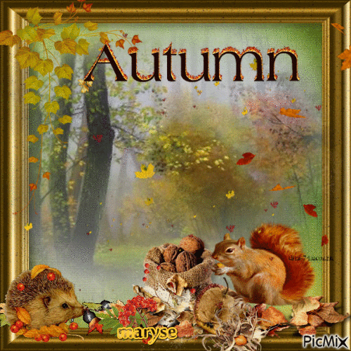 autumn - GIF animado gratis