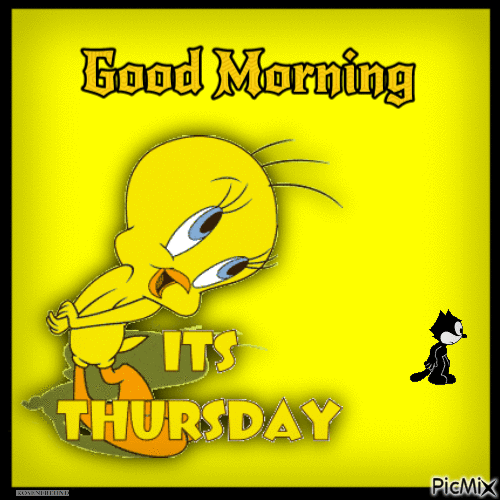 Thursday--Good Morning - GIF animado grátis
